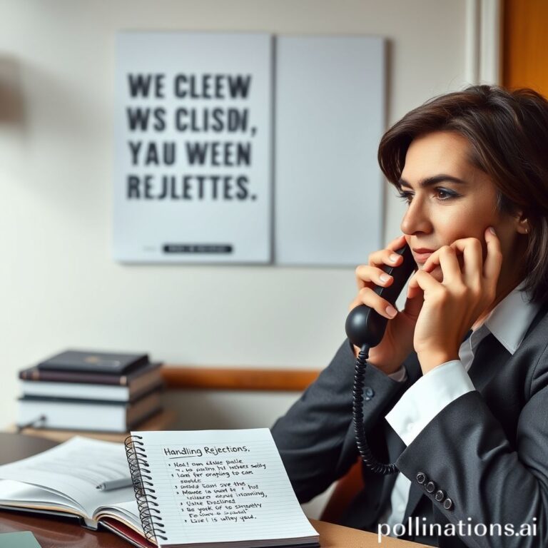 Jak radzić sobie z odmowami w cold callingu